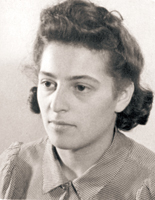 Lotty Huffener  Bron: Joodsekindereninkampvught.nl