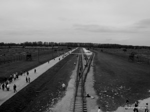 De beruchte spoorlijn.